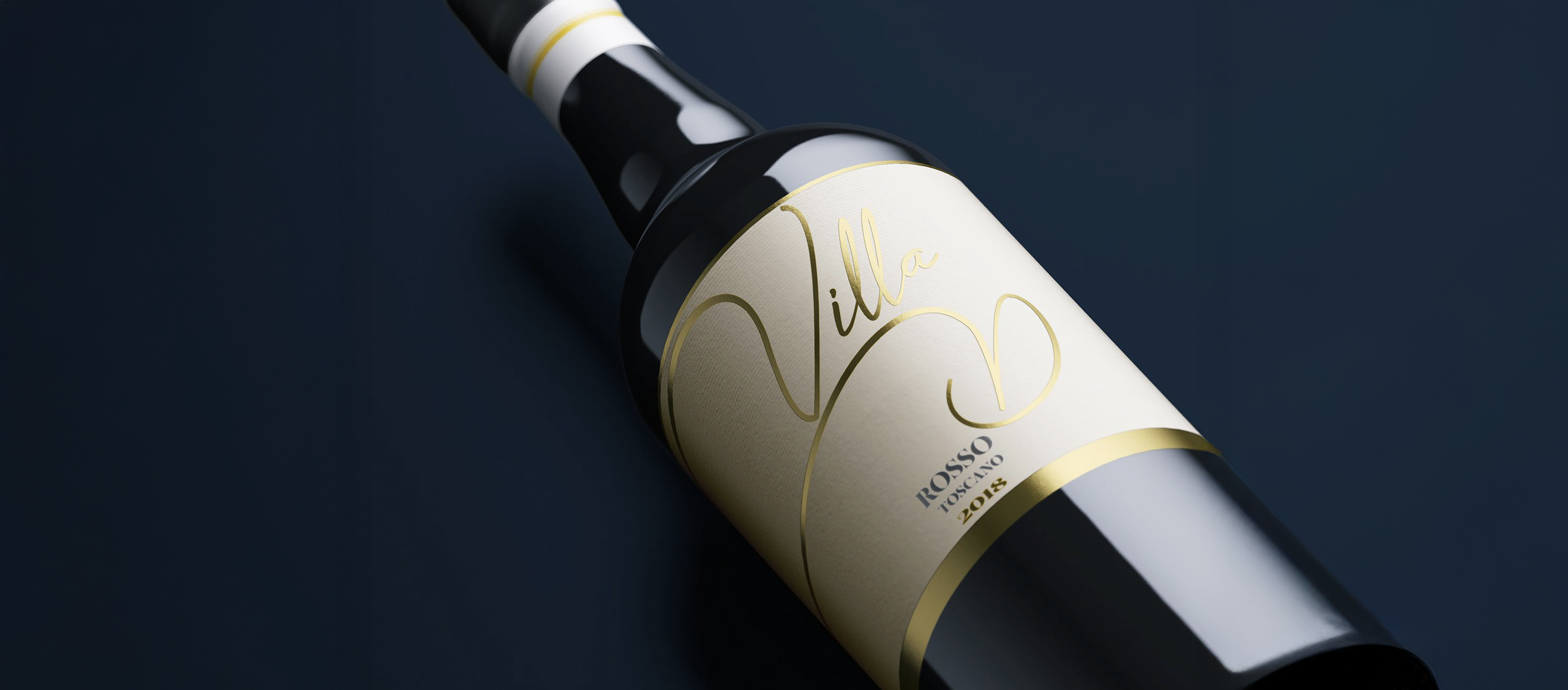 Vill D Italian Wine Label